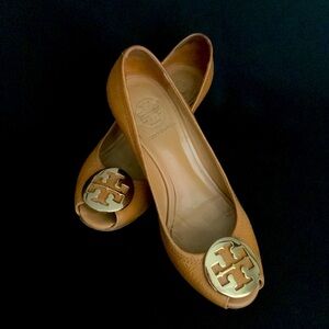 TORY BURCH Sally 2 Leather Wedges